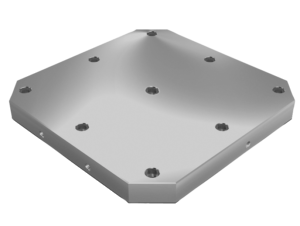 Subplates, grey cast iron  with pre-machined clamping faces