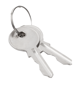 Keys  for quarter-turn locks