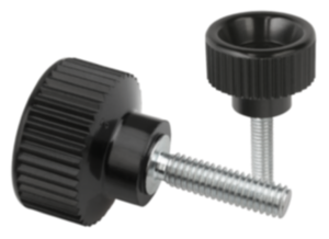 Knurled screws  plastic