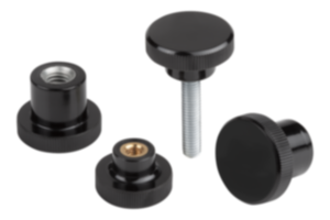 Knurled knobs