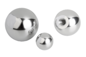 Ball knobs  stainless steel or aluminium, DIN 319