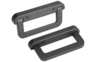 Pull handles, plastic, fold-down