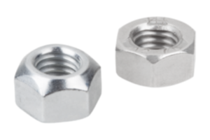 Hexagon nuts with thread lock DIN 980 enhanced