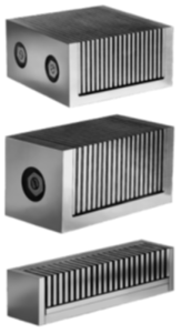 Upínací bloky s permanentním magnetem s jemnou a nejjemnější pólovou roztečí Upínací bloky s permanentním magnetem s jemnou a nejjemnější pólovou roztečí