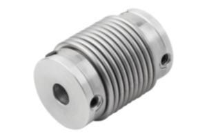 Metal bellows couplings, mini with grub screw