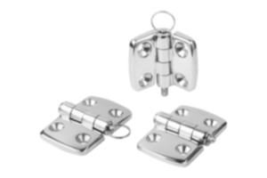 Hinges stainless steel, separable,  dismountable