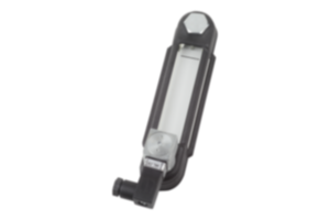 Oil level gauges with electronic temperature monitoring