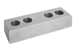 Jaw plates machinable