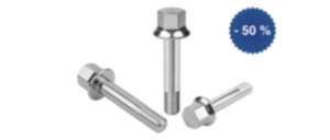 Hexagon head bolts with collar  for Hygienic USIT® sealing and shim washer Freudenberg Process Seals